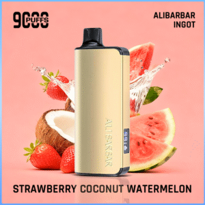 Alibarbar Ingot Strawberry Watermelon 9000 Puffs