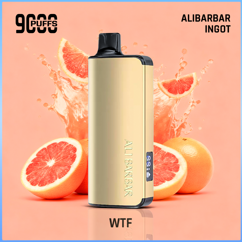 Alibarbar Ingot WTF (Grapefruit) 9000 Puffs