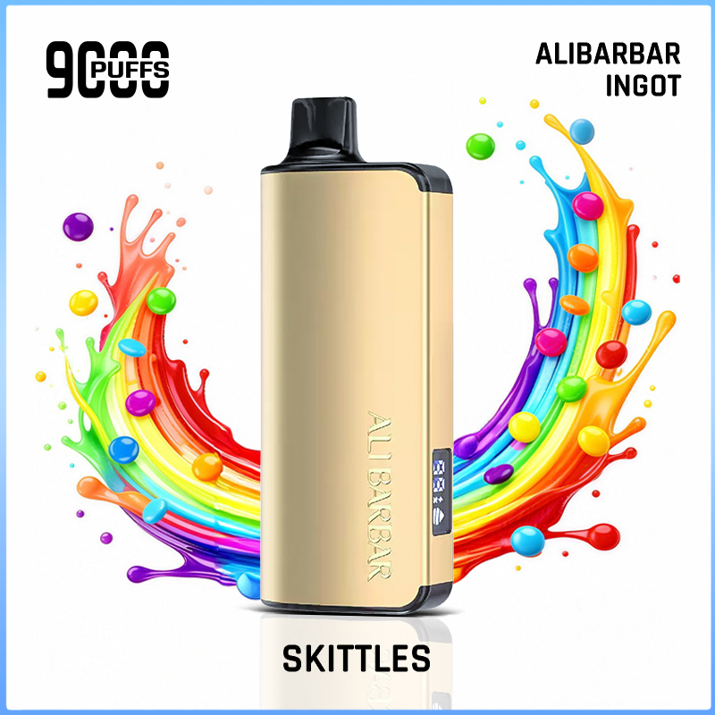 Alibarbar Ingot Skittles 9000 Puffs
