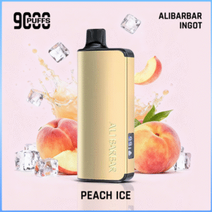 Alibarbar Ingot Peach Ice 9000 Puffs