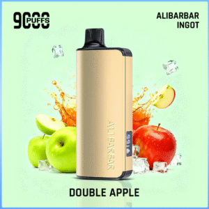 Alibarbar Ingot Double Apple 9000 Puffs