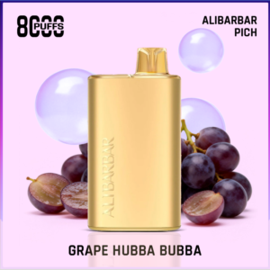 Alibarbar Rich Grape Hubba Bubba 8000 Puffs