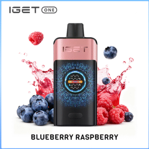IGET One Blueberry Raspberry 12000 puffs