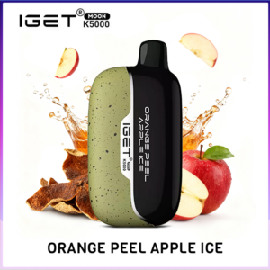 IGET MOON Orange Peel Apple Ice 5000 Puffs