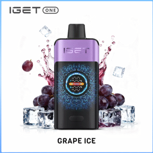 IGET One Grape Ice 12000 Puffs